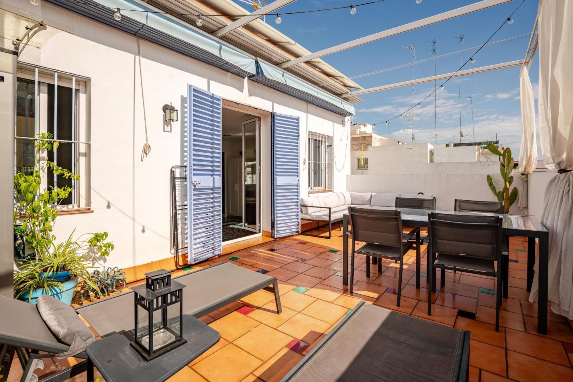 塞维利亚Atico La Azotea Con Terraza Privada公寓 外观 照片