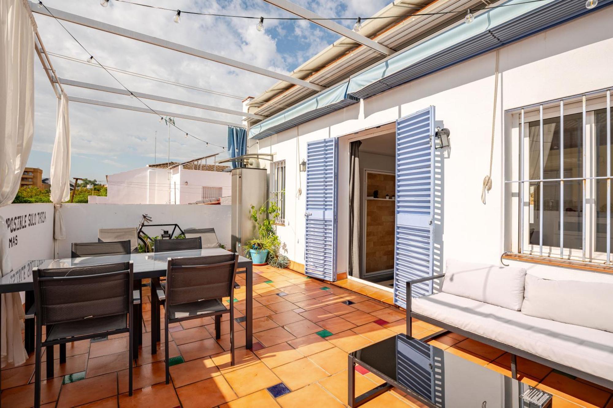 塞维利亚Atico La Azotea Con Terraza Privada公寓 外观 照片